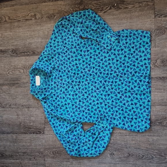 VINTAGE TURQUOISE SOPHISTICATES PENDLETON Sz S - Picture 1 of 7